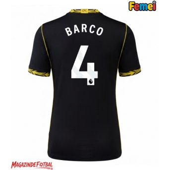 Chelsea Valentin Barco #4 Tricou Fotbal Replică 2026-27 Femei Deplasare